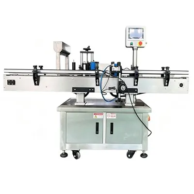Automatic Round Bottle Sticker Labeling Machine